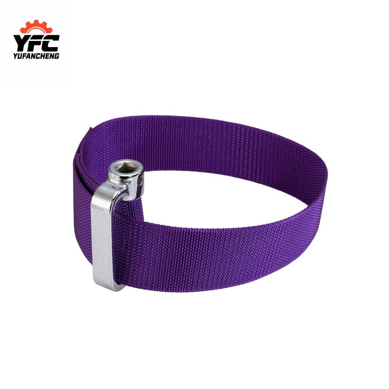 YFC #2001P purple nylon strap oil filter wrench